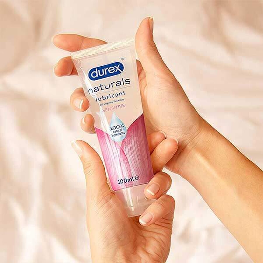 Durex Naturals Sensitive, gel intimo delicato, 100 ml