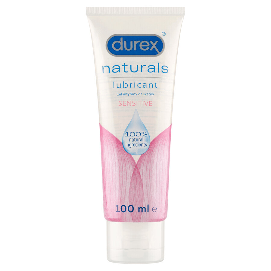 Durex Naturals Sensitive, gel intimo delicato, 100 ml