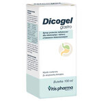 Dicogel Gastro, sciroppo antireflusso, per neonati e bambini, 100 ml