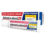 Blend-a-dent Complete, Adesivo per dentiere, Originale, 47 g