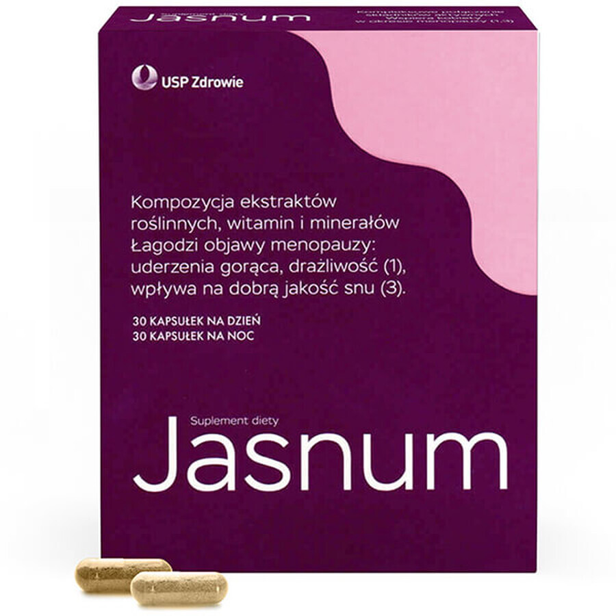 Jasnum, 30 capsule giorno + 30 capsule notte