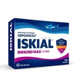 Iskial Immuno Max + Zinc, pentru copii peste 6 ani și adulți, 120 capsule