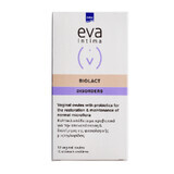 Ovuli vaginali con probiotici Eva Intima Biolact, 10 pezzi, Intermed