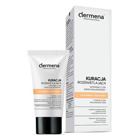 Dermena Professional, Aufhellende Behandlung mit Vitamin C 23% + Hyaluronsäure, alle Hauttypen, 20 ml