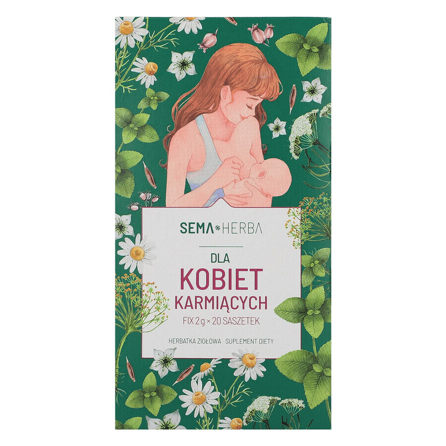 SEMA Herb for breastfeeding women Fix, 2 gx 20 sachets