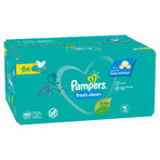 Pampers Fresh Clean, salviette umidificate, 6 x 80 pz.