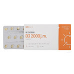 SEMA Lab Vitamina D3 2000 UI, 60 capsule molli