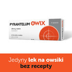 Pyrantelum OWIX 250 mg, 3 compresse