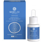 BasicLab Esteticus, emu-gel idratante per il viso con ectoina 4%, rivitalizzante e lenitivo, 15 ml