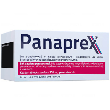 Panaprex, 500 mg, 50 compresse rivestite con film