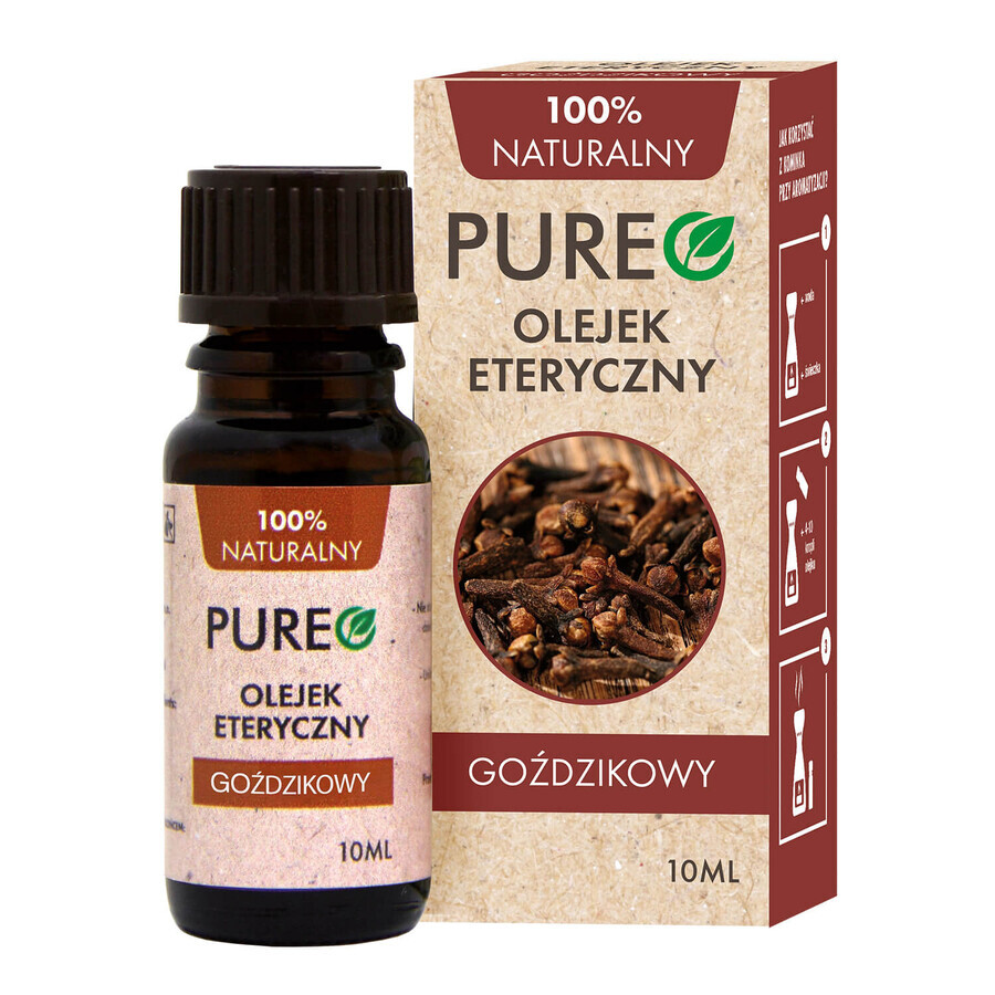 Pureo, essential oil of cloves, 10 ml