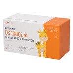 SEMA Lab Vitamin D 1000 IU for children from 1 year and adults, 90 twist-off capsules