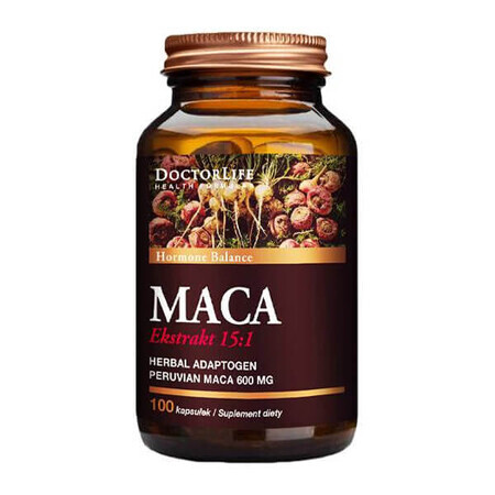 Doctor Life Maca Extract 15:1, 100 capsules