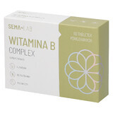 SEMA Lab Vitamin B Complex, 60 film-coated tablets