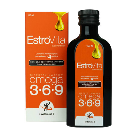 EstroVita Classic, esteri degli acidi Omega 3-6-9, 150 ml