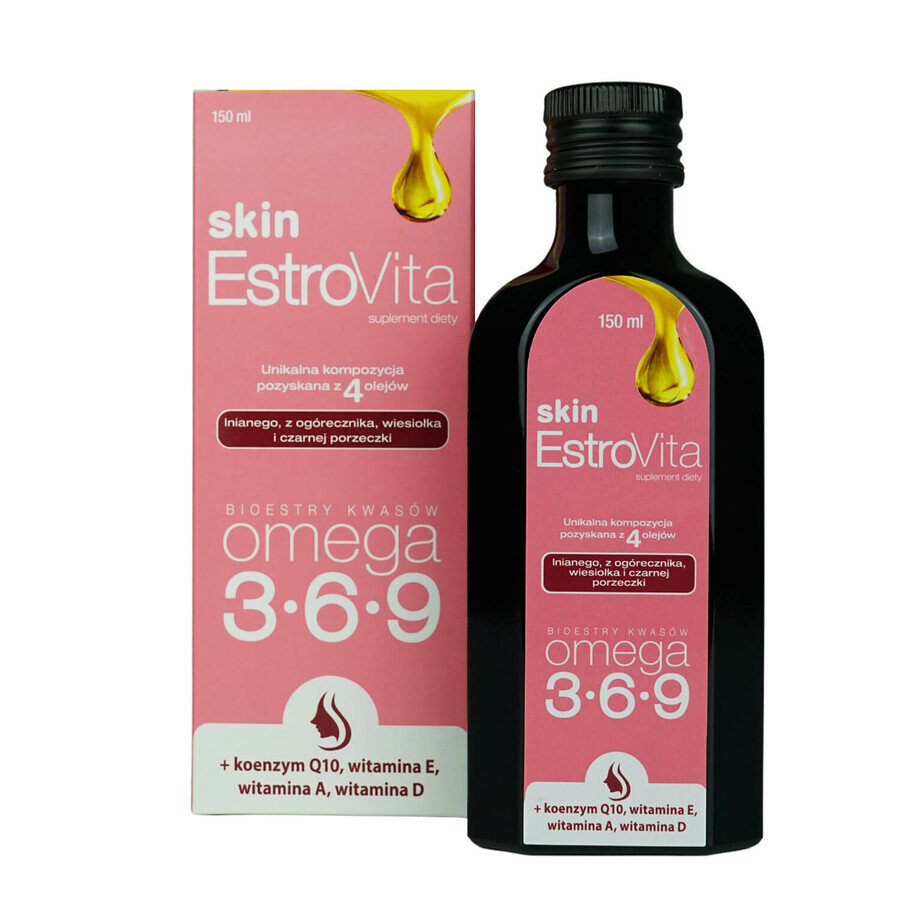 EstroVita Skin, esteri degli acidi Omega 3-6-9, 150 ml