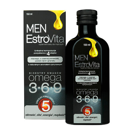 EstroVita Uomo, Esteri di acidi grassi Omega 3-6-9, 150 ml