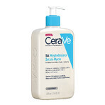 CeraVe SA, gel detergente levigante, pelle secca e ruvida, 473 ml