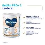 Bebiko Pro+ 3 Nutriflor Pro+, lapte modificat, peste 1 an, 700 g