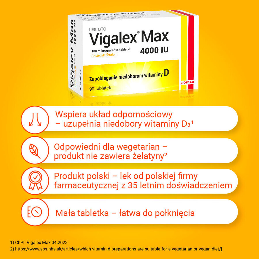 Vigalex Max 4000 IE, 90 tabletten