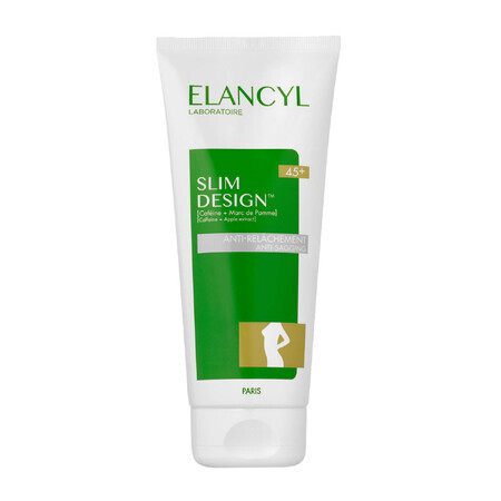 Elancyl Slim Design 45+, crema corpo contro il rilassamento cutaneo, 200 ml