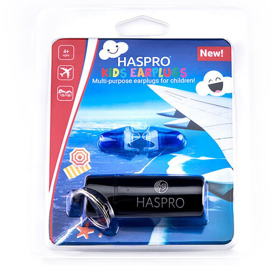 Haspro Fly Kids Universal, dopuri de urechi pentru copii, 2 bucăți