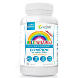 Wish Multivitamin Complex Junior, gusto arancia, 120 pastiglie