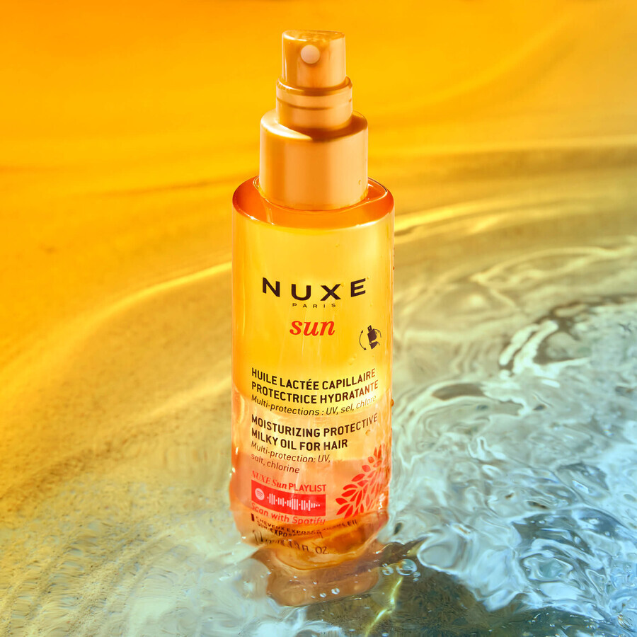 Nuxe Sun, olio protettivo bifasico per capelli, 100 ml