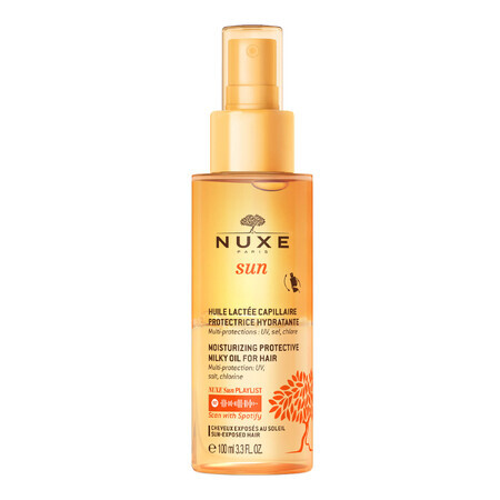 Nuxe Sun, olio protettivo bifasico per capelli, 100 ml