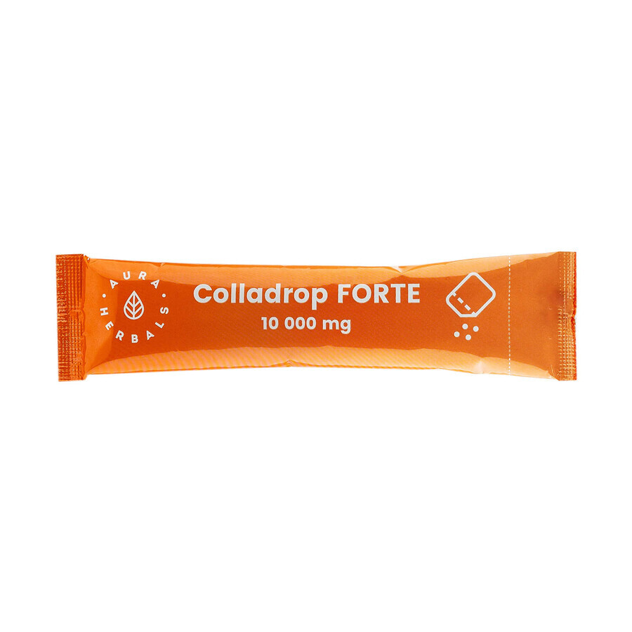 Aura Herbals Colladrop Forte Collagene 10000 mg, 30 bustine