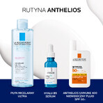 La Roche-Posay Anthelios UVMune 400, fluido protettivo invisibile, SPF 50+, 50 ml