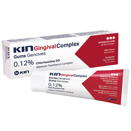 Kin Gingival Complex, dentifricio con clorexidina, 75 ml