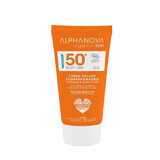 Alphanova Sun Bio, crema solare, ipoallergenica, SPF 50, 50 g