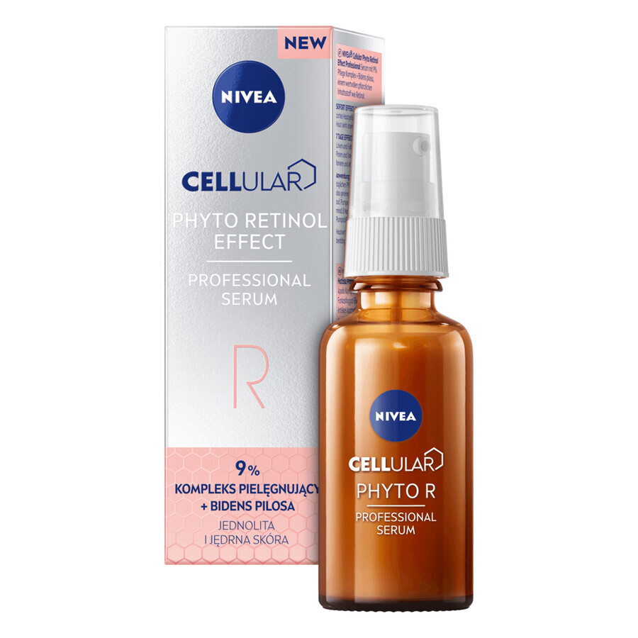 Nivea Cellular Phyto Retinol Effect, professional facial serum, with bidens file, 30 ml