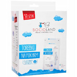 Bocioland, food storage bags, 200 ml x 50 pieces