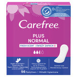 Carefree Plus Normal, assorbenti igienici, profumo fresco/ fragranza fresca, 56 pz.