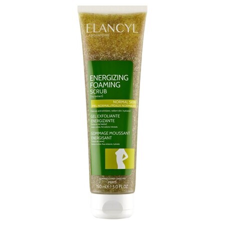 Elancyl, energizing foam for body exfoliation, smoothing, 150 ml