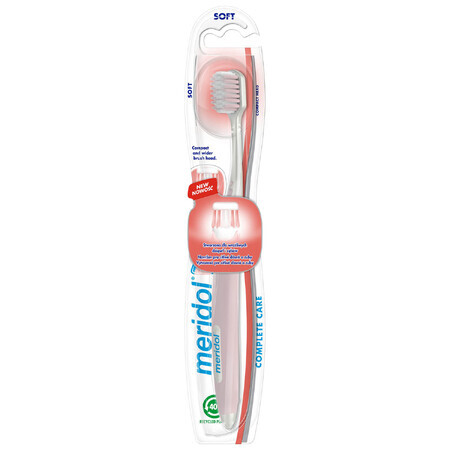 Meridol Complete Care, spazzolino per gengive e denti sensibili, morbido, 1 pezzo