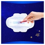 Always Ultra Secure Night Sanitary Napkins with Wings, Size 4, 6 pcs