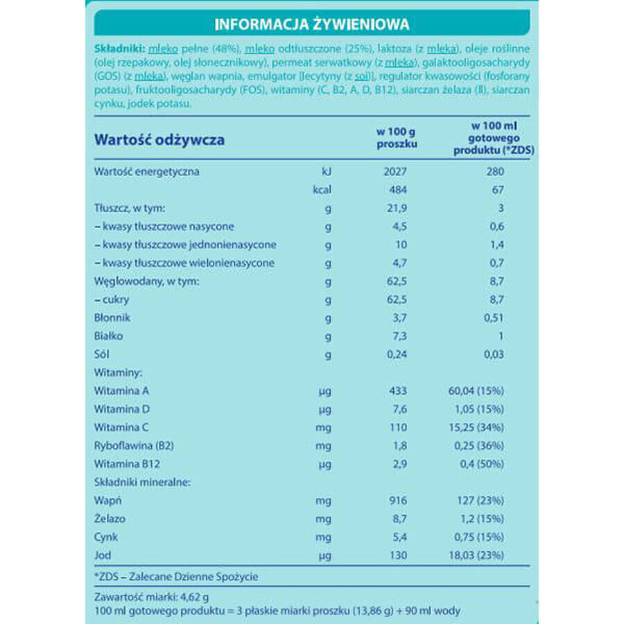 Nestle NAN Optipro 4, Leche de fórmula Junior para niños a partir de 2 años, 650 g