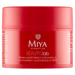 Miya BEAUTY.lab, maschera rassodante e rivitalizzante con complesso levigante 8%, 50 ml