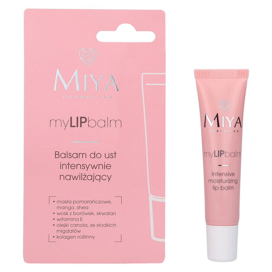 Miya myLIPbalm, balsamo labbra intensamente idratante, 15 ml