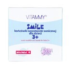 Vitammy Smile, Schallzahnbürstenaufsätze für Kinder, MiniMini+, ab 3 Jahren, 4 Stück