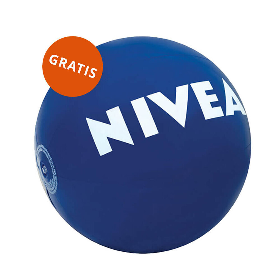 Nivea Sun Kids Protect &amp; Care, lozione solare protettiva per bambini 5in1, SPF 50+, 200 ml + pallone da spiaggia in omaggio, 1 pezzo