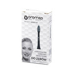 Oromed Oro-Brush, punte per spazzolino sonico Nero, 2 pezzi