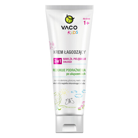 Vaco, verzachtende crème voor kinderen na insectenbeten, 75 ml