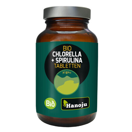 Haniju Clorella Bio + Spirulina, 300 compresse