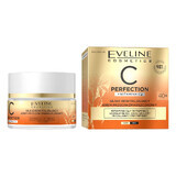 Eveline Cosmetics C-Perfection 40+, revitalisierende Anti-Falten-Gesichtscreme, Tag und Nacht, 50 ml