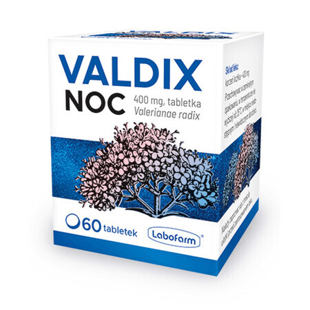 Valdix Night 400 mg, 60 tablets