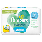 Pampers Harmonie Aqua, Feuchttücher, 3 x 48 Stück